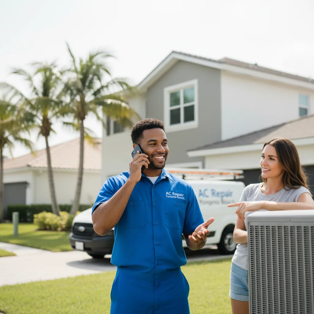 AC Repair Pompano Beach customer support in Roodhouse